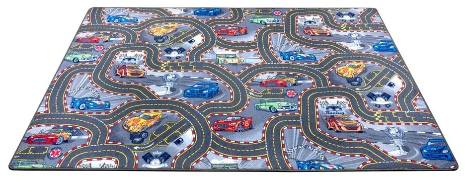 Play Race Track gyerekszőnyeg, 160 x 240 cm - Hanse Home