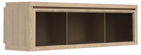 Vitrin falra Kasey SFW1W/140 (Sonoma tölgy). Akció -27%. 798016