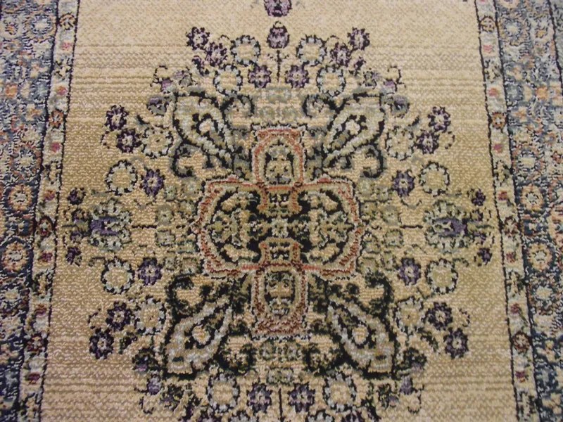 Kafír klasszikus egyiptomi szőnyeg bézs arany