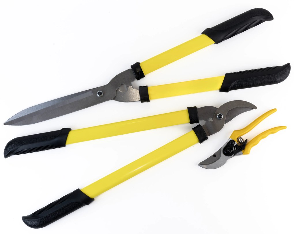 GARDIOLA 3 DB-OS KERTI VÁGÓ KÉSZLET SÖVÉNNYÍRÓ, ÁGVÁGÓ, METSZŐOLLÓ