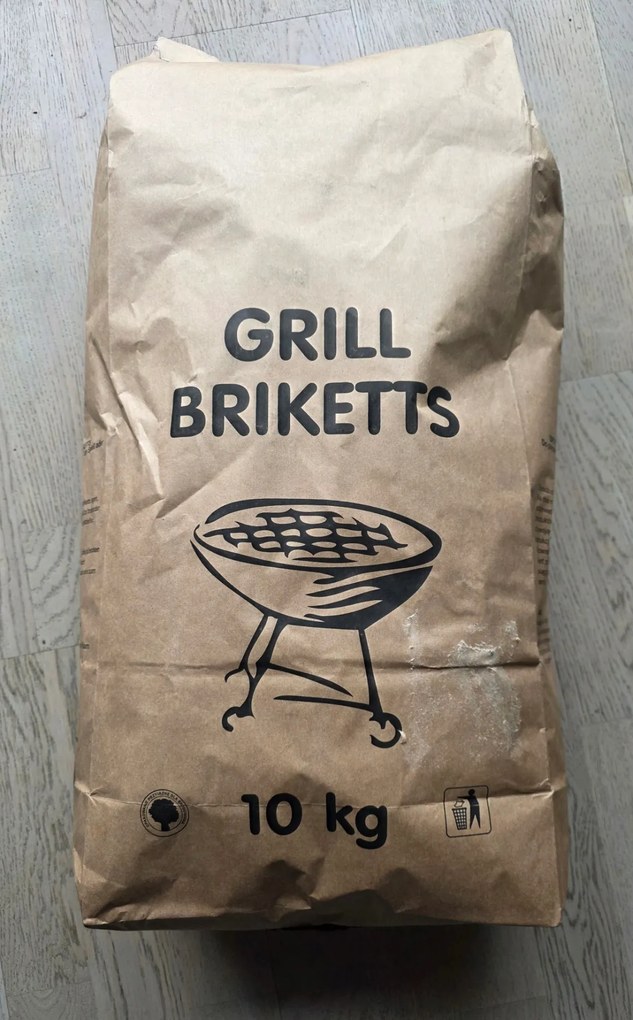 Bbq grill brikett vendéglátóipari fa – 10 kg