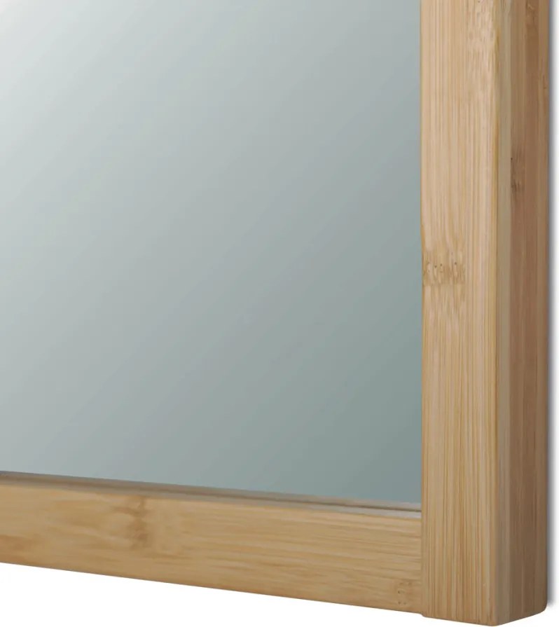 Falitükör, bambusz, natúr, AZR-B044