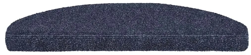 30 db kék öntapadó lépcsőszőnyeg 65x21x4 cm
