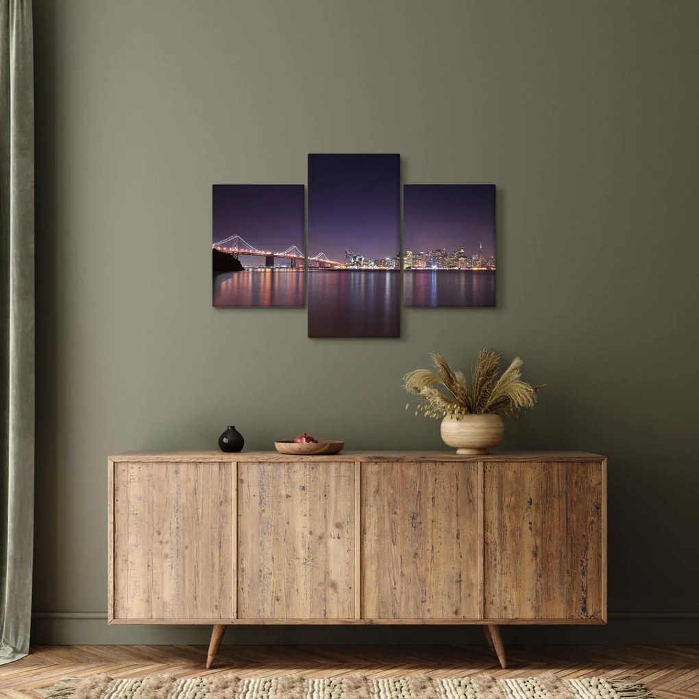Kilátás San Francisco-ra, California (90x60 cm)