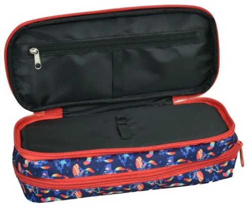 Disney Lilo és Stitch, A csillagkutya Chillin' 2 rekeszes tolltartó 23,5 cm