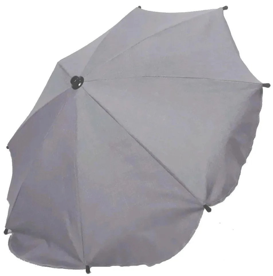 Napernyő babakocsira - világos szürke