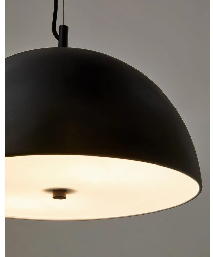 Fekete függőlámpa fém búrával ø 39,5 cm Catlar – Kave Home