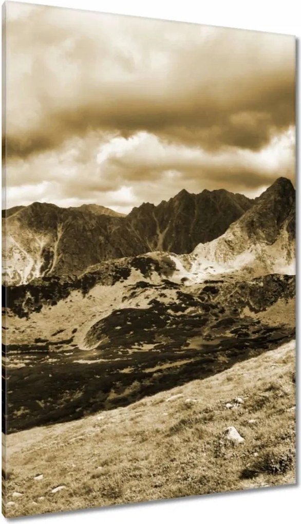 Vászonkép 80x120 Tátra Lengyel hegyek Kilátás