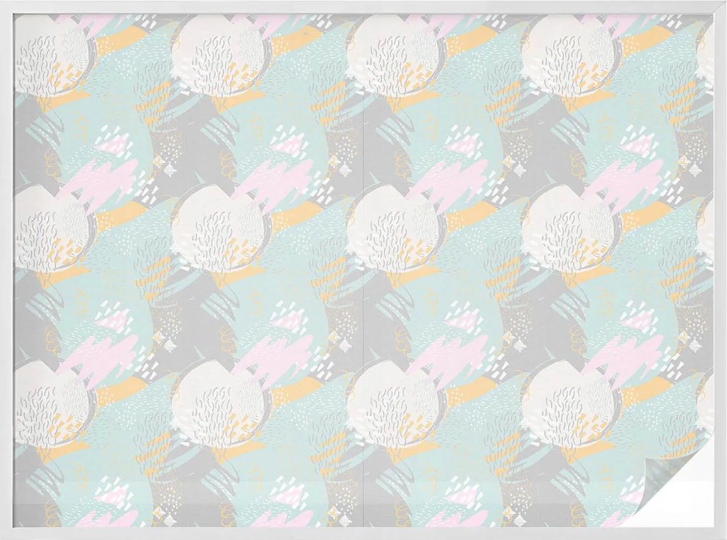 Ablaküveg fólia Adatvédelem Absztrakt harmónia 200x146 cm