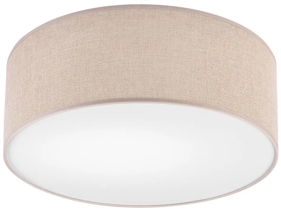 Mennyezeti lámpatest MONTE 1xE27/60W/230V, átmérő 35 cm, barna