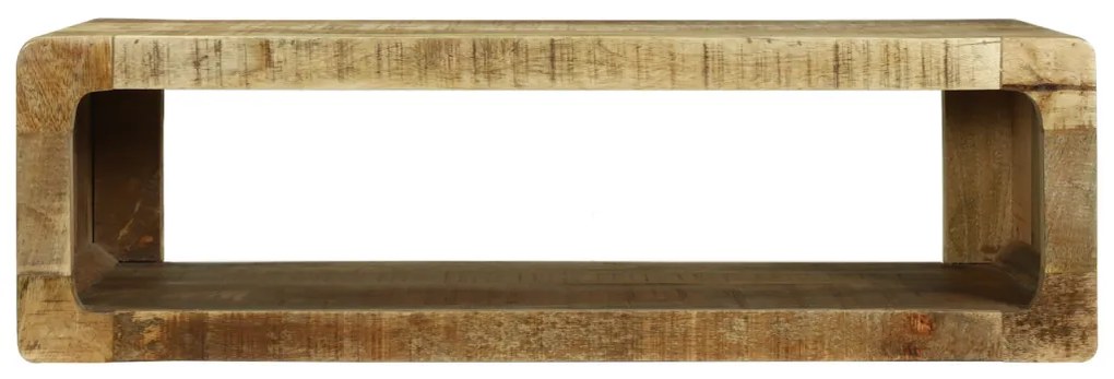 vidaXL TV Szekrény polcokkal tárolóval Barna Tömör mangófa