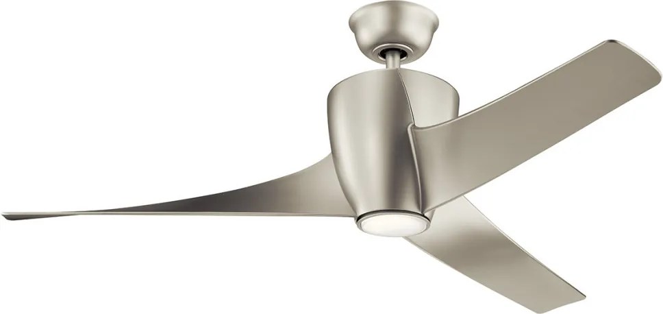 KICHLER KLF-PHREE-56-BN PHREE Ventilátoros lámpa Nikkel LED IP20