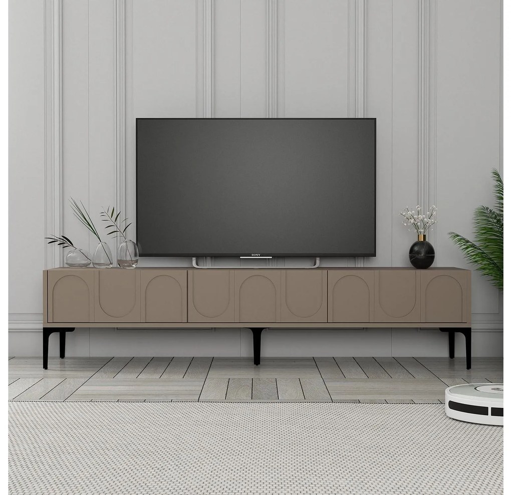 TV asztal/szekrény Bipemu 3 (atlas + fekete) . 1095677