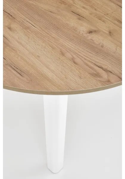 Étkezőasztal CALMIO craft tölgy/fehér