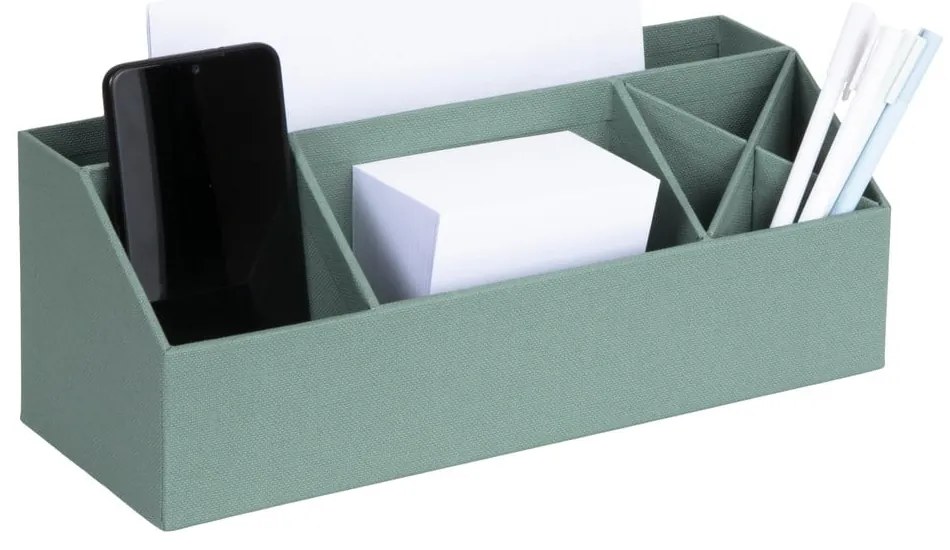 Zöld karton rendszerező írószerekhez Elisa Canvas Paper Laminate – Bigso