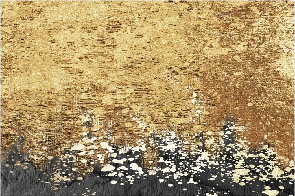 Kép - Arany szerkezet N⁰3 (90x60 cm)