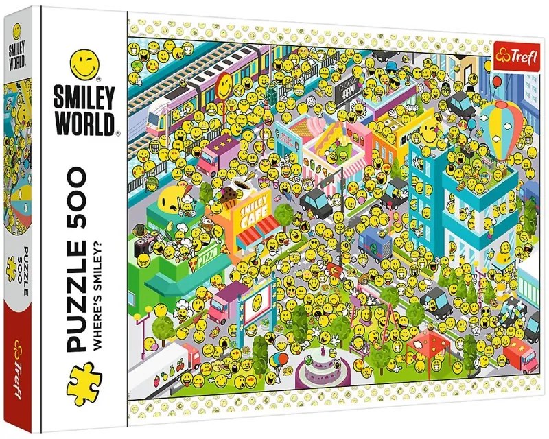 Puzzle - Smiley - 500 db