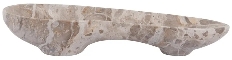 Márvány dekoratív tál 13x37 cm Organic – PT LIVING