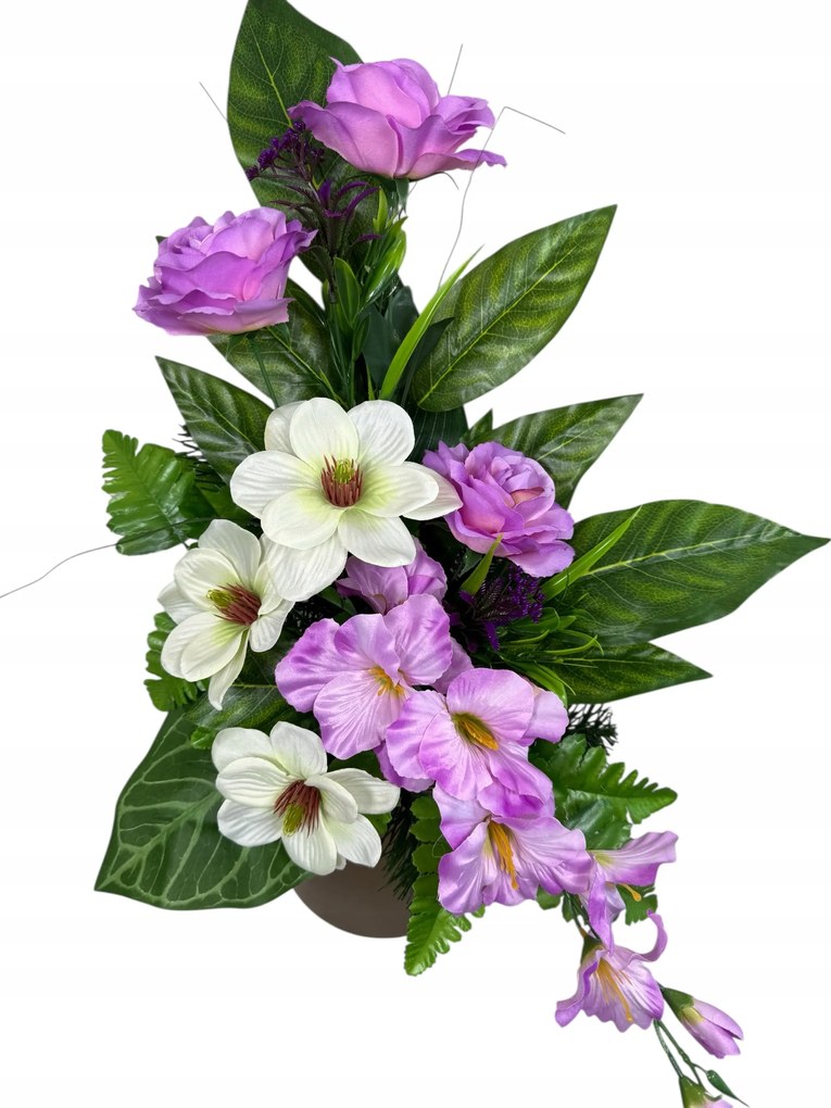 Csokor Nád Kompozíció Sír Temető Művirágok