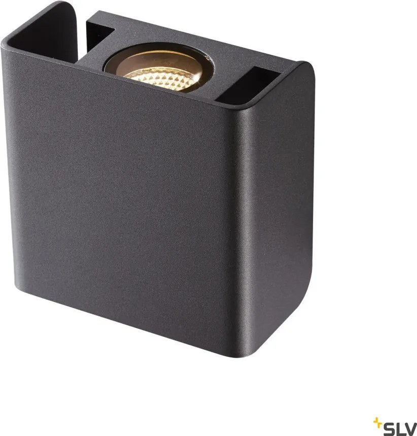 SLV 1002900 MANA Modern Kültéri Fali Lámpa Antracit LED IP65
