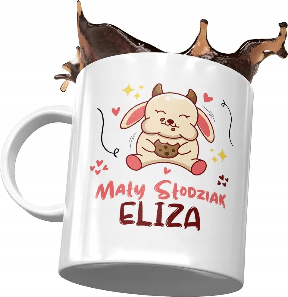 Eliza Születésnapi Bögre Névnapi Ajándék Nyomtatott Fotóval