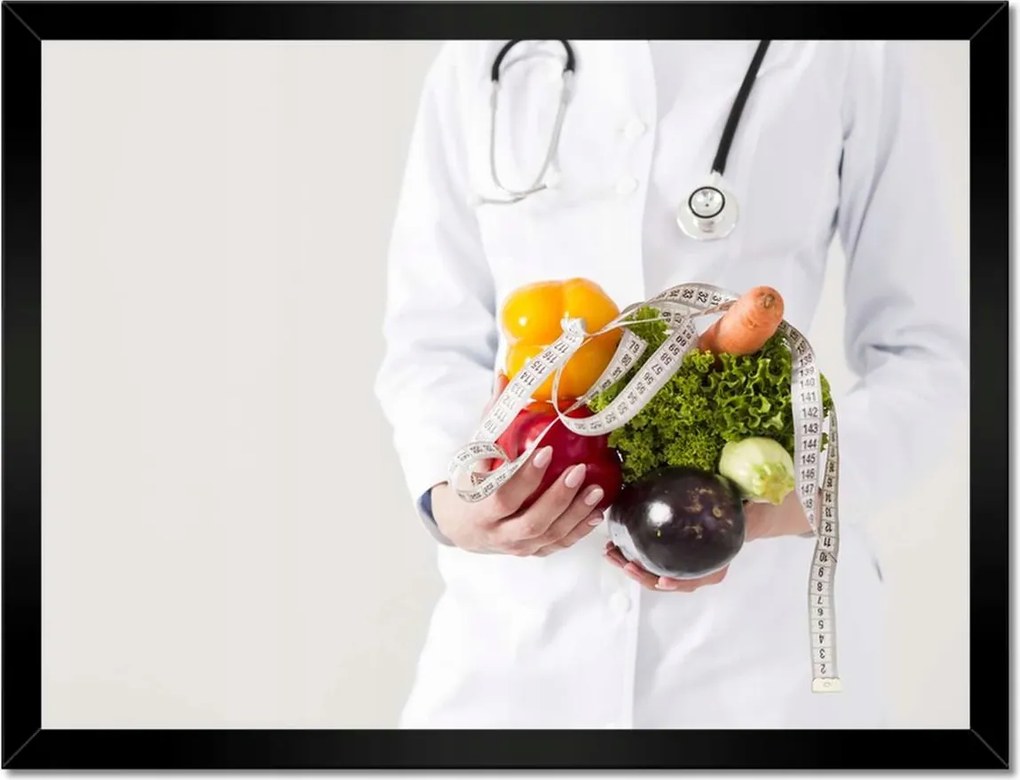 Poszterek keretben 40x30 Az egészséges élet koncepciója