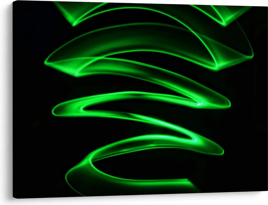 Kép - neonhullámok (70x50 cm)