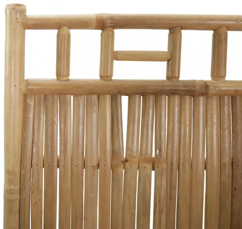 5 paneles bambusz paraván 200 x 180 cm