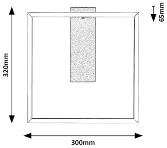 Rabalux 71011 - TUMNUS LED fali lámpa 14W 230V 4000K
