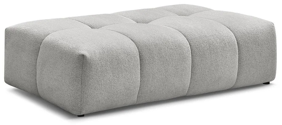 Világosszürke zsenília lábtartó Everest – Bobochic Paris