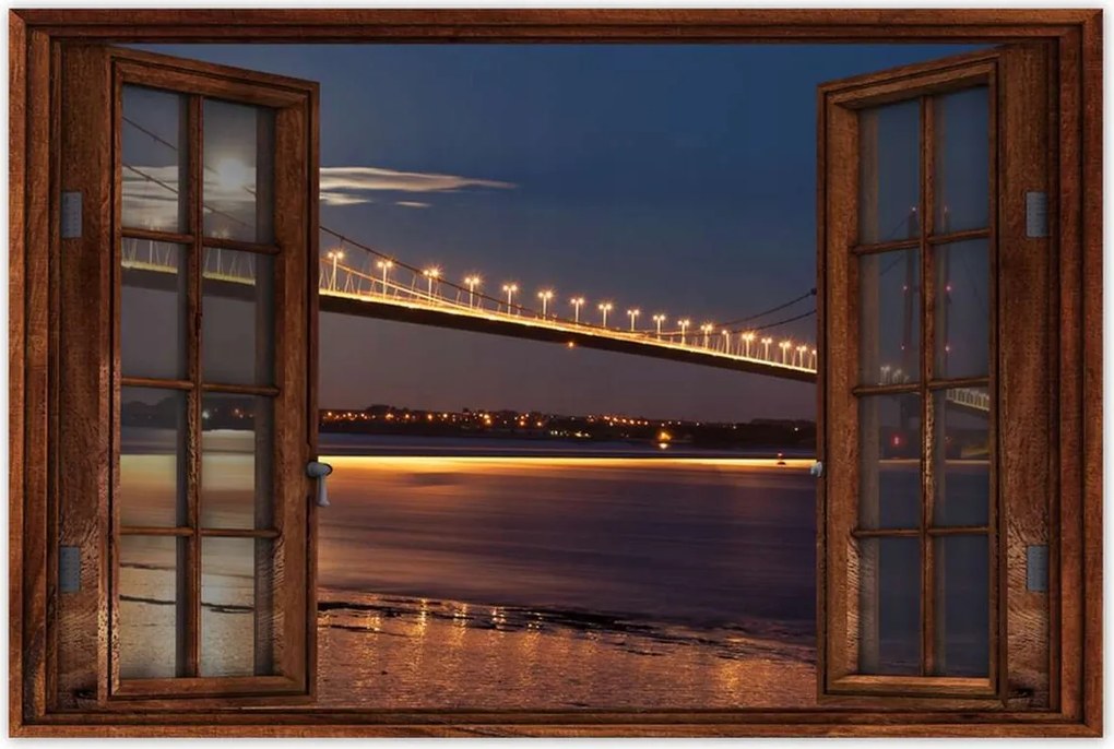 Poszterek 60x40 Világító híd