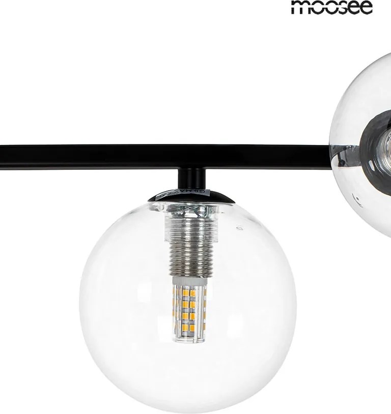 KING HOME MSE010100347 ALURE Modern Függesztett Lámpa Fehér, Fekete G9, LED IP20