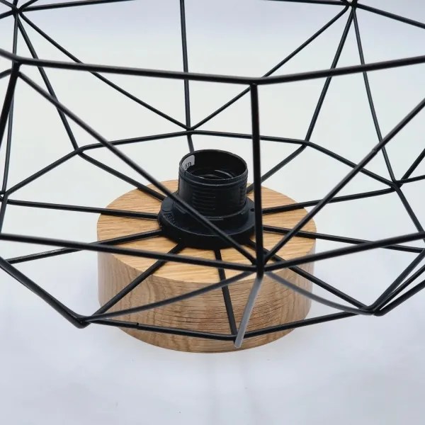 Brilagi - Mennyezeti lámpa WOODY BASKET 1xE27/60W/230V tölgy