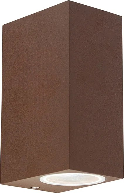 Okos fali lámpa rozsdabarna IP44, 2 db Wifi GU10 - Baleno