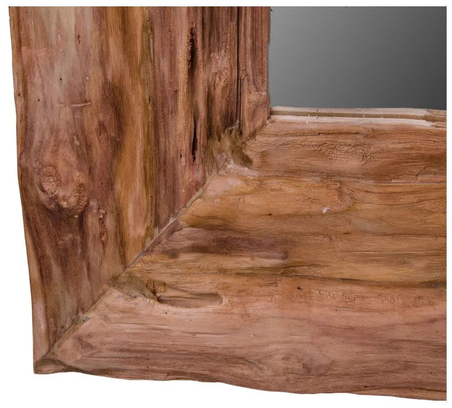 Granada Antik tükör, teak fa, natúr, 101x180 cm
