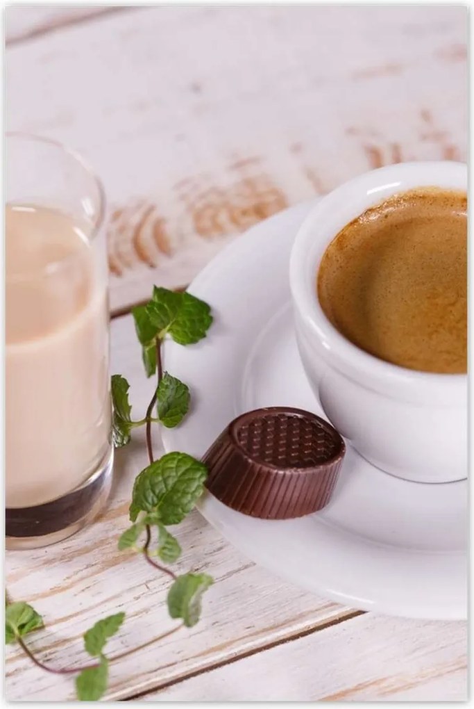 Poszterek 80x120 Kávé a kávéfőzőből