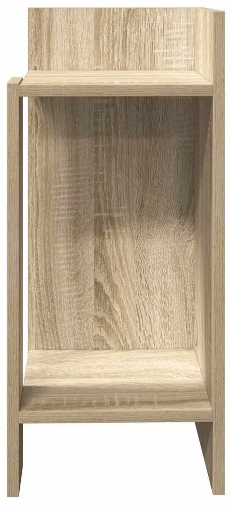 2 db sonoma tölgy kisasztal polccal 25,5 x 27 x 60 cm