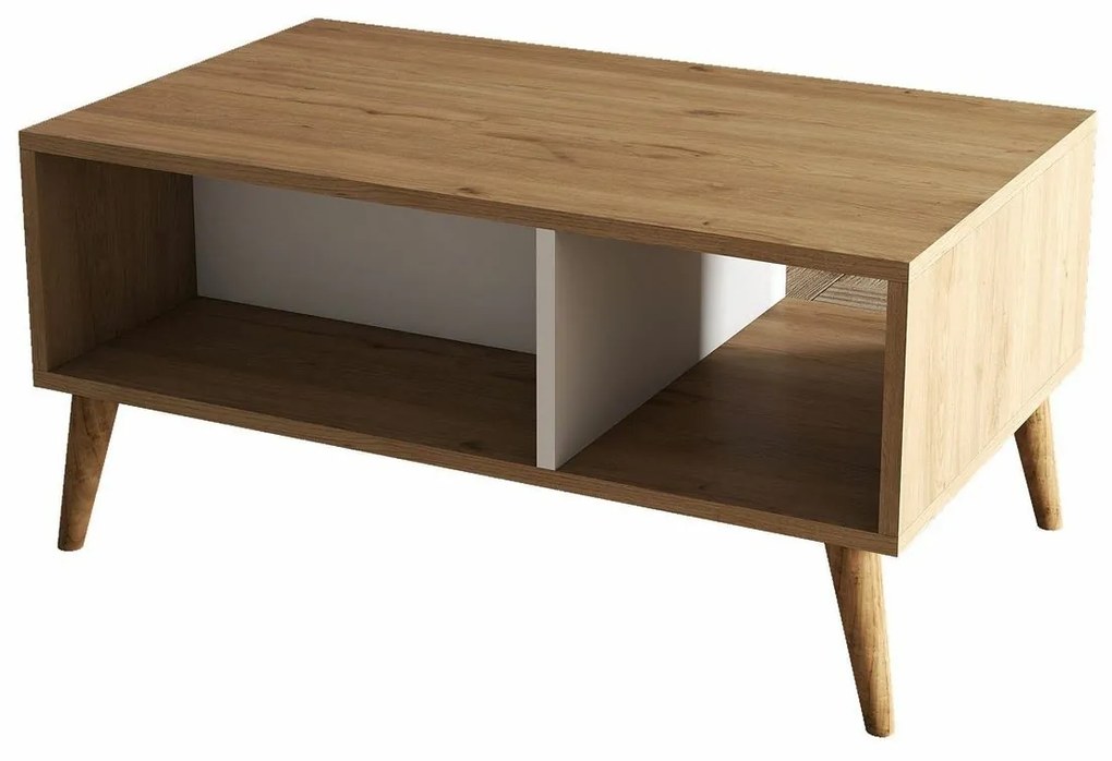 Exxen Oak and White konferenciaasztal