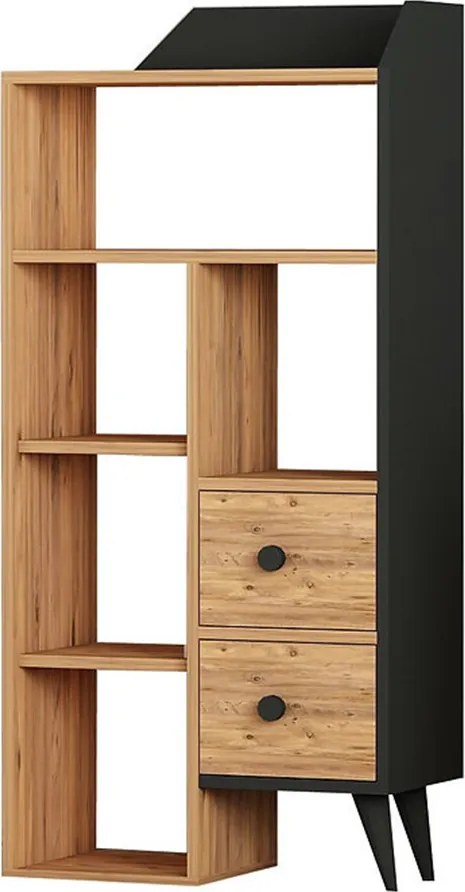 Fiókos komód hálószoba nappali bútor 80x35x77 cm fehér GW-03