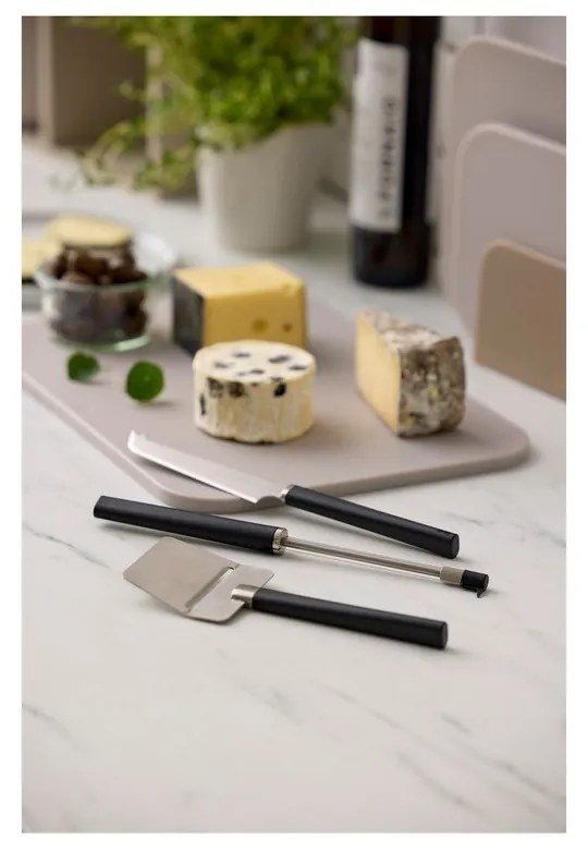 Rozsdamentes acél sajtvágó kés készlet 3 db-os Emma – Rosti