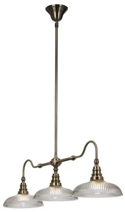 Cottex T9043A - SNOOKER rudas csillár 3xE27/60W/230V