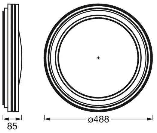 Ledvance - LED Dimmelhető mennyezeti lámpa SMART+ ORBIS LED/30W/230V Wi-Fi