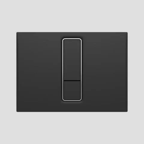 Öblítőgomb Ineo Bright Fekete Matt 1675056