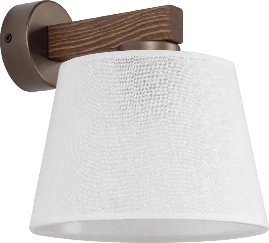 BRILAGI - LED fali lámpa LATTE 1xE27/15W/230V fenyő/fehér