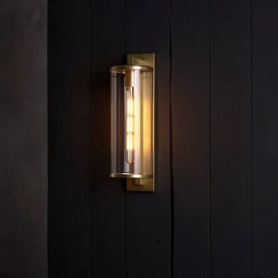 ASTRO LIGHTING 1413006 PIMLICO Klasszikus Kültéri Fali Lámpa Antik Sárgaréz E27 IP23