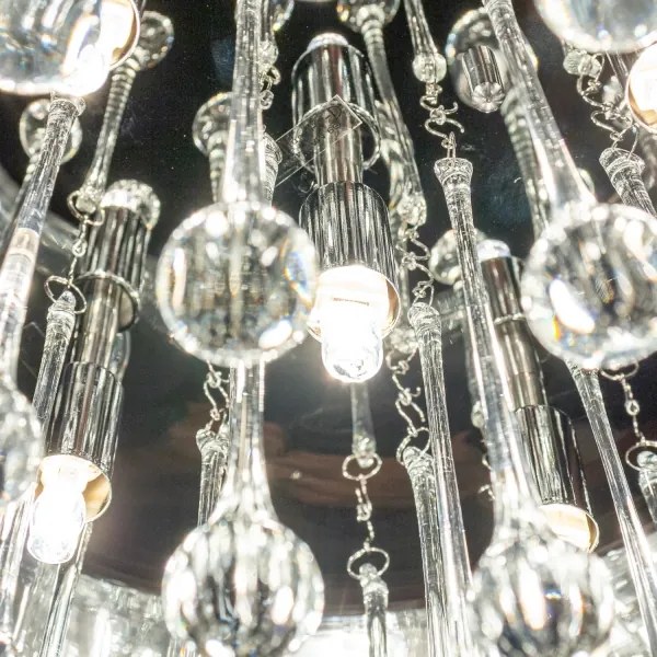 Brilagi - LED kristály mennyezeti lámpa JEWEL 5xG9/42W/230V