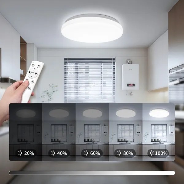 Brilagi - MILKY WAY LED dimmelhető lámpatest 24W/230V 3000-6500K átm. 38 cm + távirányító