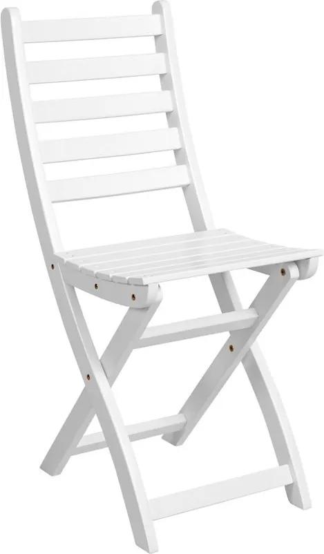 LODGE összecsukható szék fehér