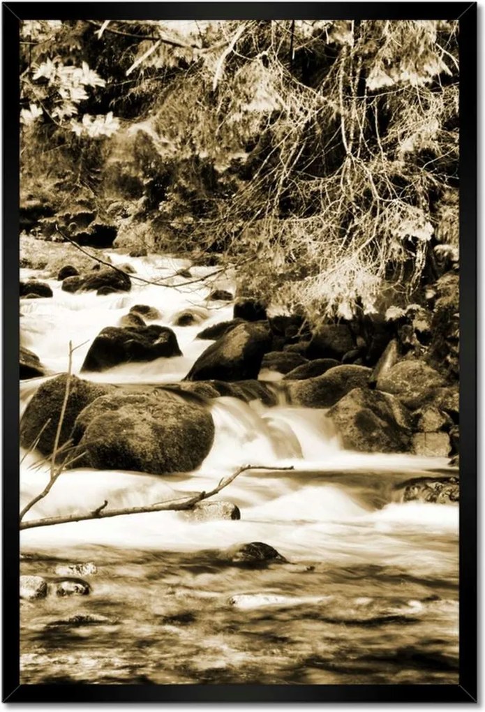 Poszterek keretben 40x60 Tátra Lengyel hegyek Kilátás