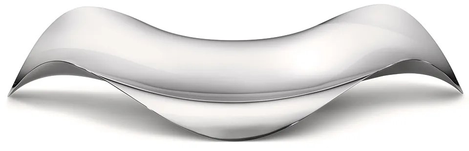 Ovális tálca Cobra, rozsdamentes acél - Georg Jensen